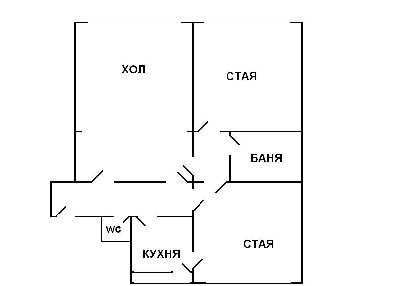 тристаен  в  София