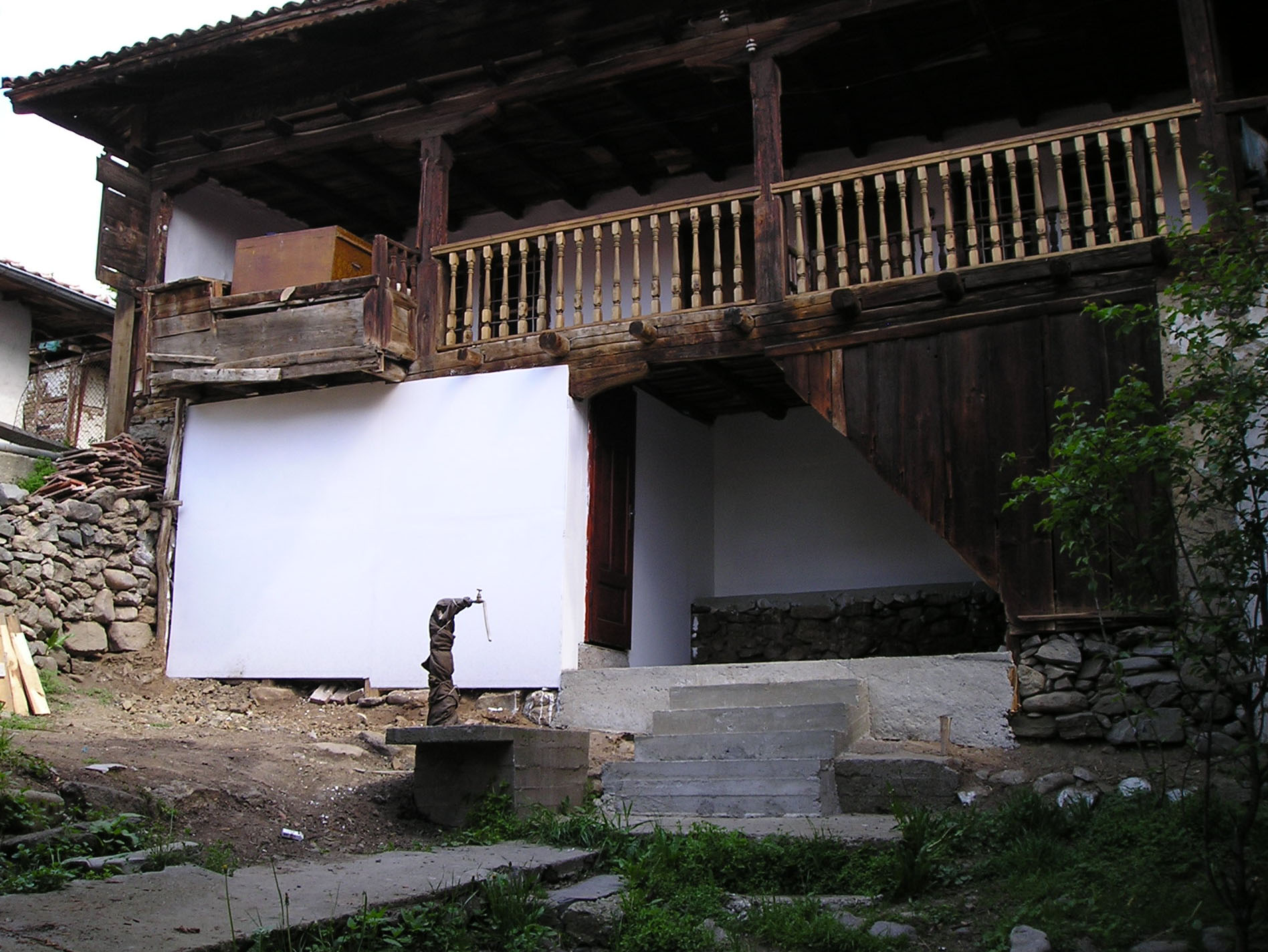 folk-style house located 
 in Bansko region