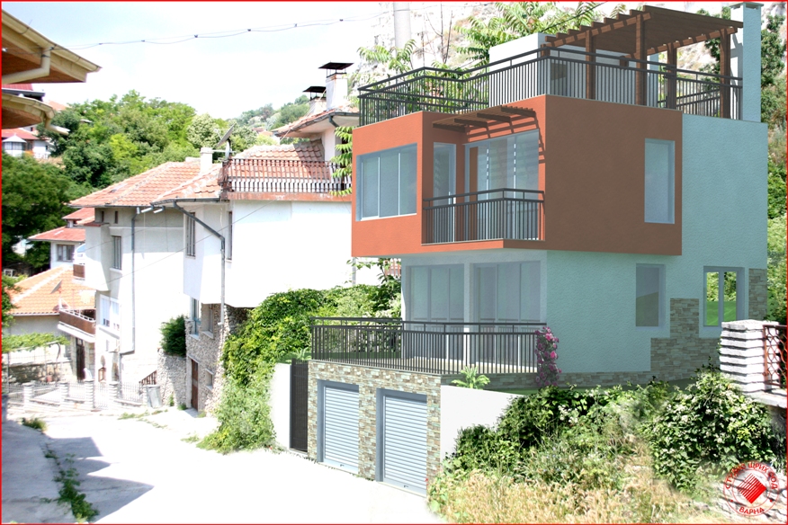 Land with projects for house, Balchik