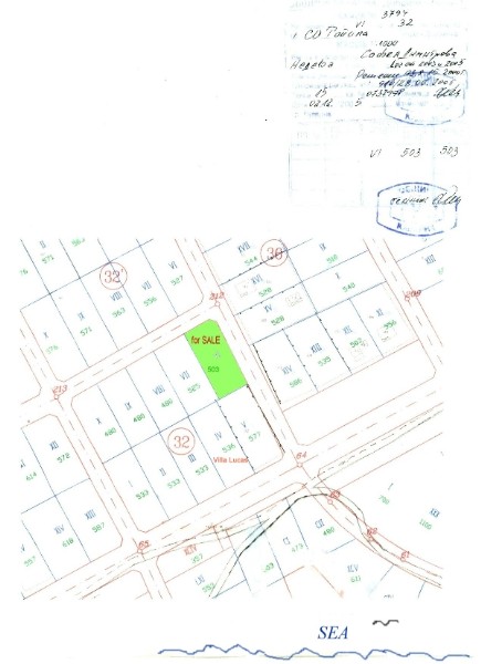 Парцел с.Топола 2-ра линия 503кв.м. Отлична морска панорама!!! От собственик 23000Е