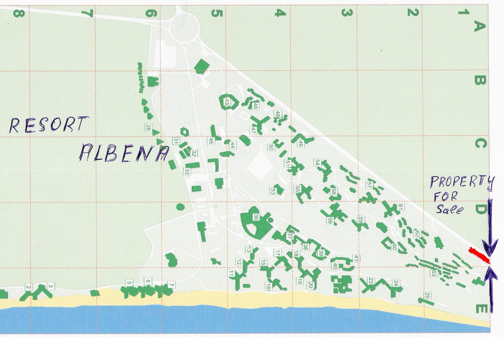 Имот до КК Албена Plot of land 2000 m2 resort Albena