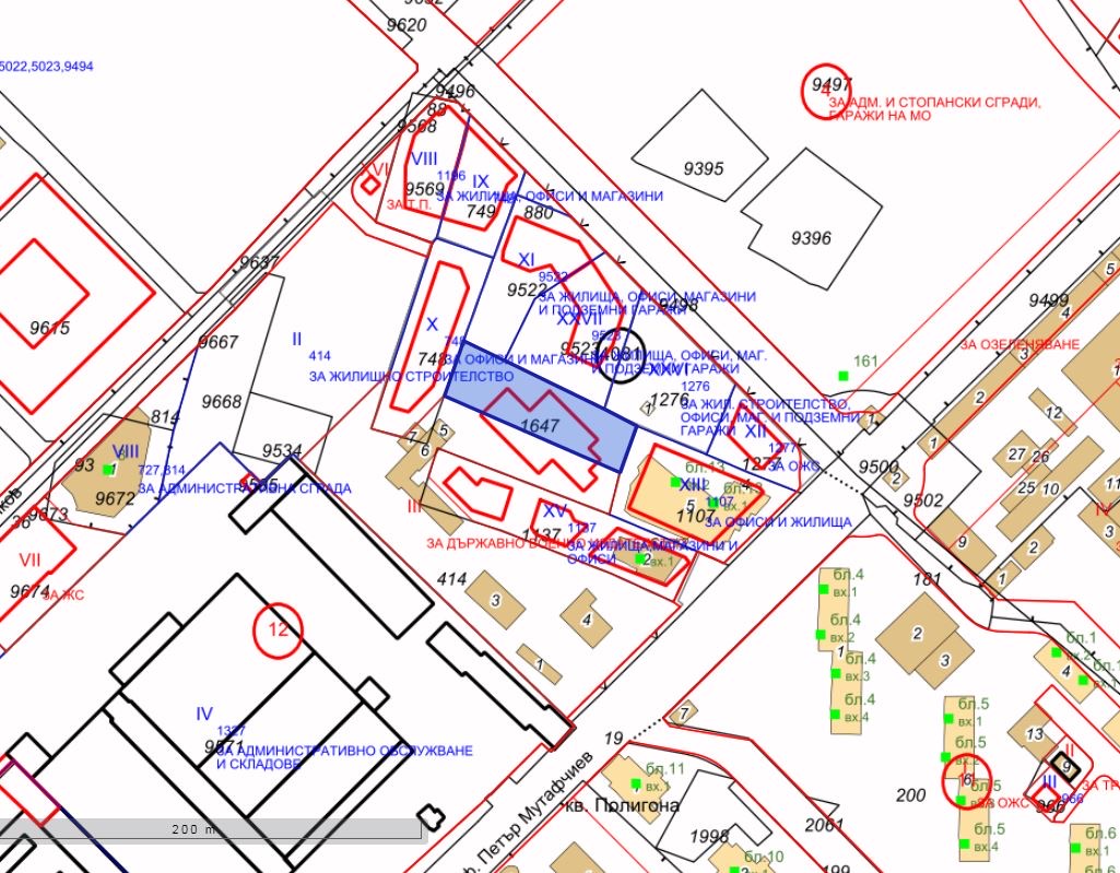 Продава Парцел в София, квартал Полигона, област София-град